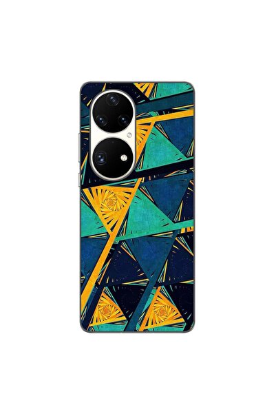 OEM Husa compatibila cu Huawei P50 Pro Silicon Gel Tpu Model Abstract Prism