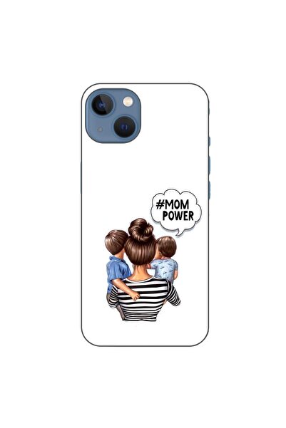 OEM Θήκη συμβατή με Apple iPhone 13, από σιλικόνη gel TPU, μοντέλο  "Μαμά αγο...
