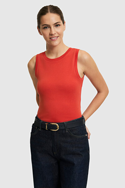 U.S. Polo Assn. Women's Tile Crew Neck Basic T-Shirt 50323534-Vr031