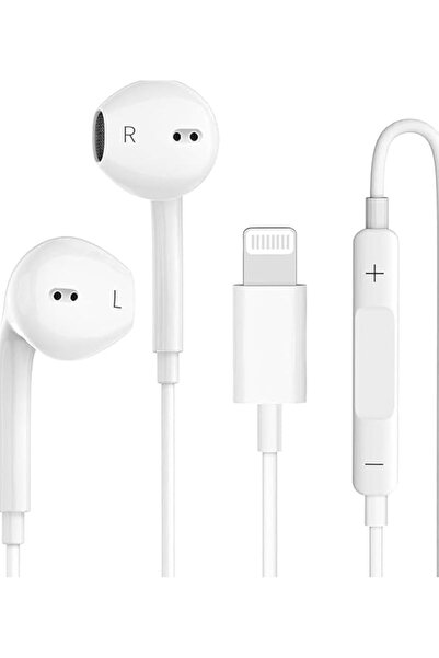 Generic سماعات رأس سلكية أصلية بمنفذ Lightning لهواتف iPhone 11/12/13/14 Pro ...