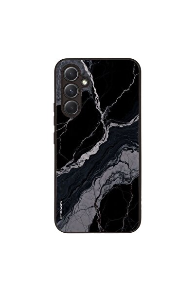 Sonique Θήκη Marble Series για Samsung Galaxy A54 5G Μαύρο 02