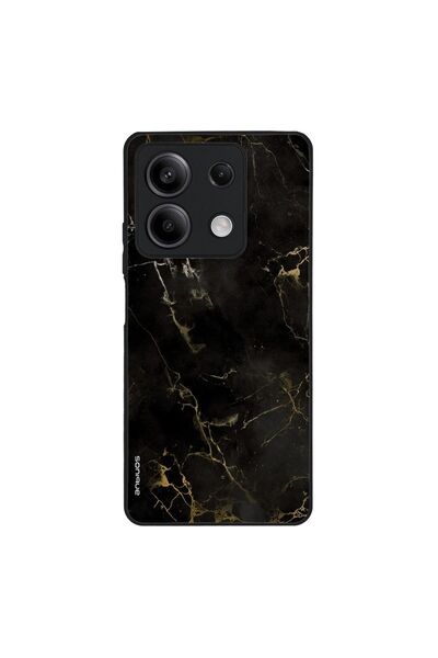 Sonique Θήκη Marble Series για Xiaomi Redmi Note 13 5G Μαύρο 01