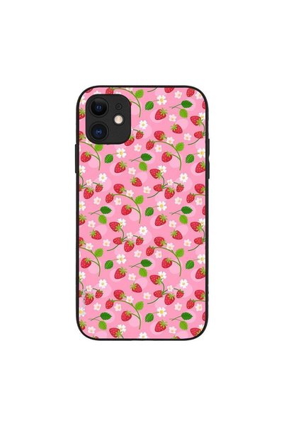 Sonique Θήκη Fruit Series για Apple iPhone 11 Φράουλα