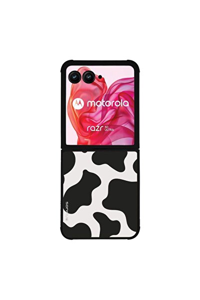 Sonique Θήκη Animal Print Series για Motorola Motorola Razr 50 Ultra Cow 01