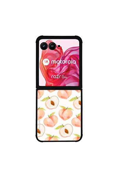 Sonique Θήκη Fruit Series για Motorola Motorola Razr 50 Ultra Ροδάκινο