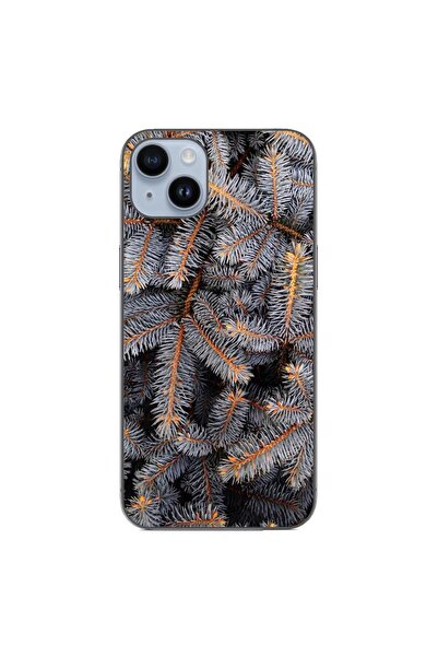 OEM Husa compatibila cu Apple iPhone 15 Plus Silicon Gel Tpu Model Crengi de ...