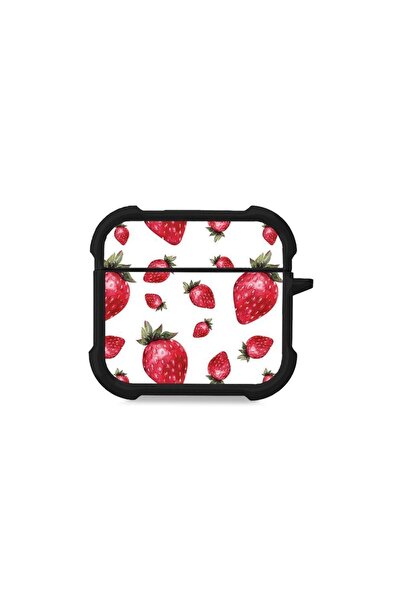 Sonique Θήκη Σιλικόνης Fruit Series για AirPods 4 Φράουλα 01