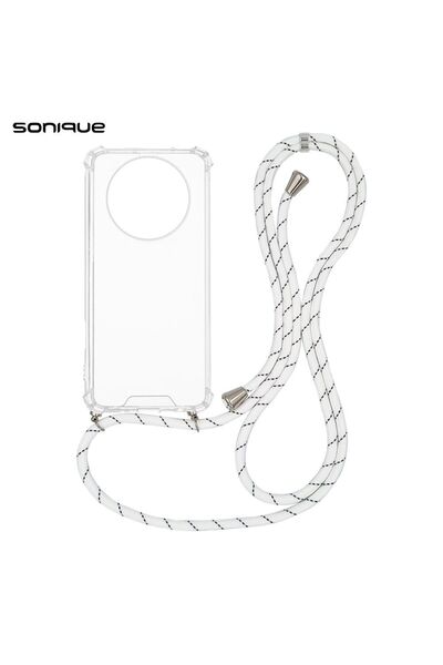 Sonique Θήκη Σιλικόνης με Κορδόνι Armor Clear Realme 12 5G / Realme 12x Rainb...