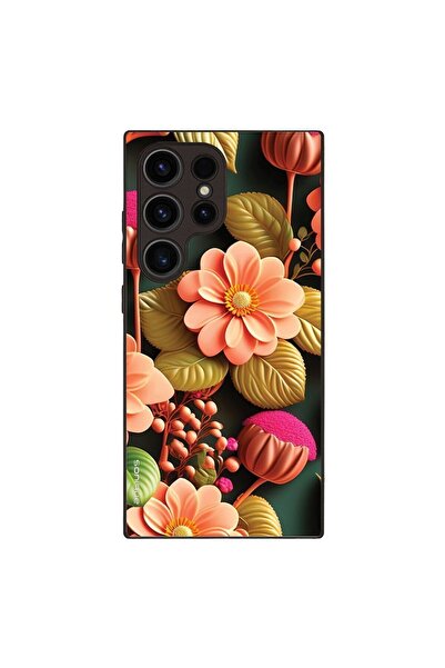 Sonique Θήκη 3D Flower Series για Samsung Galaxy S24 Ultra Σομόν