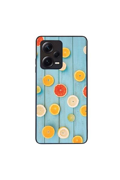 Sonique Θήκη Fruit Series για Xiaomi Redmi Note 12 Pro Plus Γκρέιπφρουτ