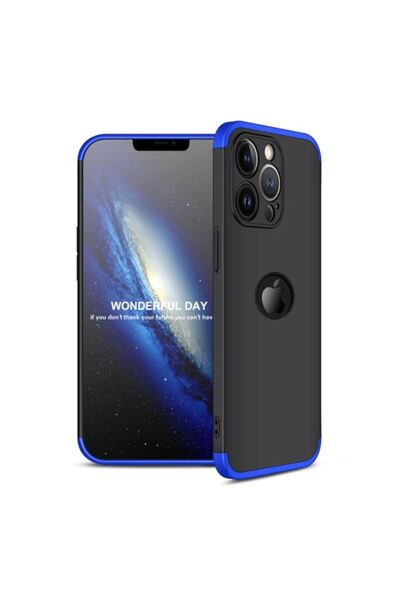 GKK 360 Full Body Protection Apple iPhone 13 Pro Μαύρο/Μπλε