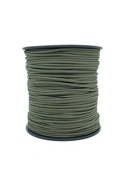 MG ROPES حبل باراكورد للاستخدام الخارجي والهوايات، 4 مم رقم: 15، 100 متر، كاك...