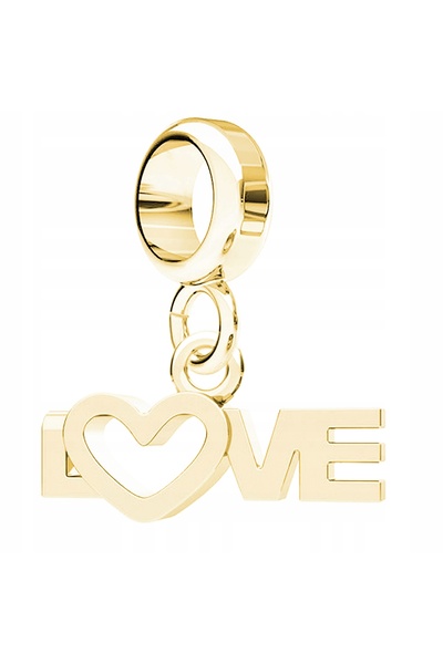 Larezo Charm, Model Aurii Iubire, Altă Formă, Inaltime 19mm, Culoare Auriu, A...