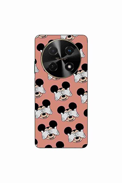 OEM Θήκη συμβατή με Huawei Nova 12i Σιλικόνης Gel TPU με σχέδιο Mickey Peek A...