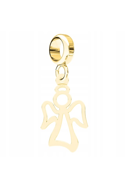 Larezo Pandantiv Tip Charm Pentru Bratari Modulare, Argint 925 Placat Cu Aur ...