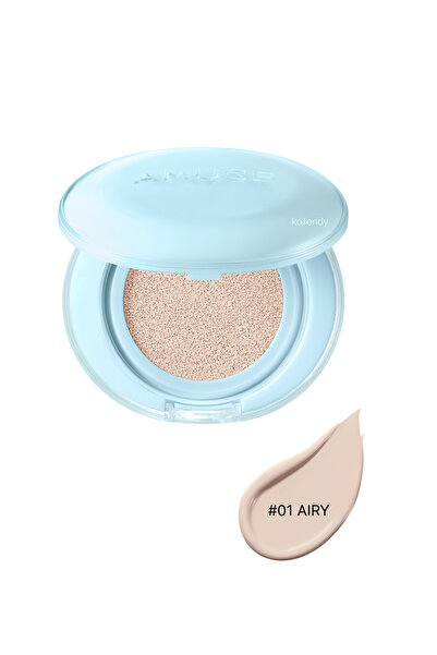 Amuse Airy Pore Cover Cushion - Uzun Süre Kalıcı Gözenek Blurlayıcı Mat Bitiş...