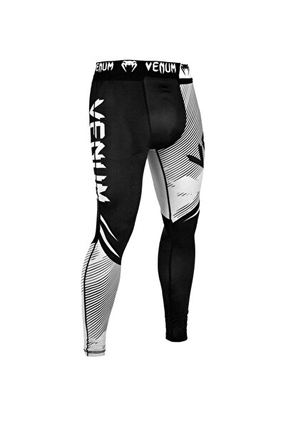 Venum Nogi 2.0 NoGi Compression Tights Black White Erkek Spor Tayt