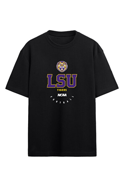 BA Sportswear تي شيرت LSU Tigers NCAA للكرة الأمريكية الجامعية باللون الأسود ...