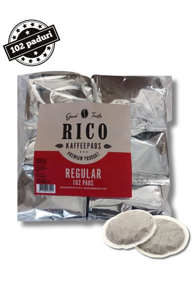 Rico 102 Paduri Cafea Regulară - Compatibil cu Senseo