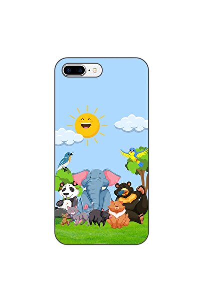 OEM Husa compatibila cu Apple iPhone 7 Plus, iPhone 8 Plus Silicon Gel Tpu Mo...