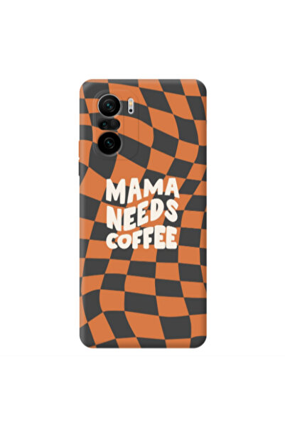 Other Xiaomi Poco F3 Mama needs coffee Transparent Silicone TPU Θήκη