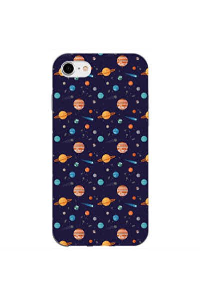 Other Apple iPhone 7 Planets Transparent Silicone TPU Θήκη