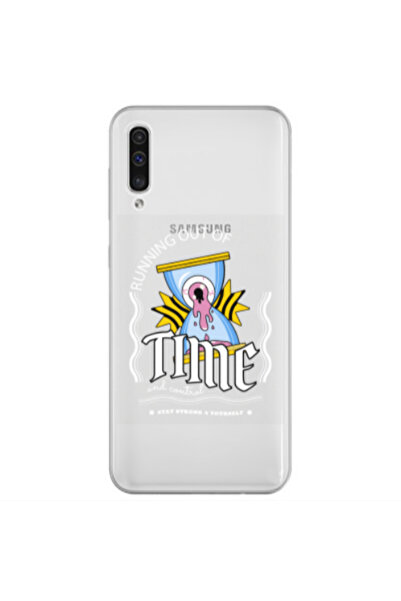 Other Samsung A70 Running out of time Transparent Silicone TPU Θήκη