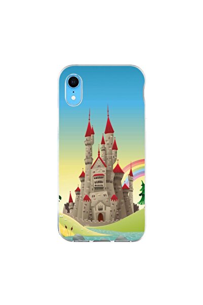 OEM Husa compatibila cu Apple iPhone XR Silicon Gel Tpu Model Castel