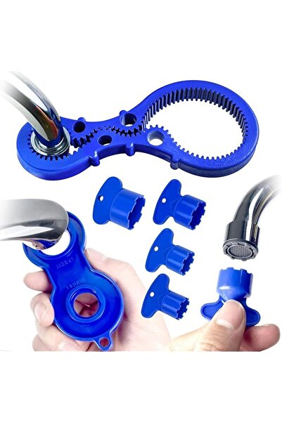 The Bros 7 Pcs Faucet Aerator removal tool, Aerator Key, Faucet wrench with A...