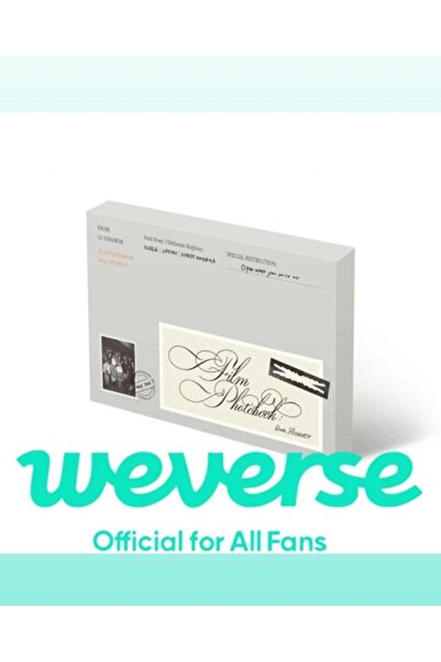 tays store [WEVERSE POB'lu] LE SSERAFIM FILM PHOTOBOOK : Dear, FEARNOT