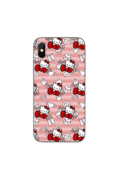 OEM Husa compatibila cu Apple iPhone XS Max Silicon Gel Tpu Model Hello Kitty...