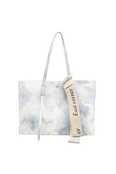 Jacoponnus Luxury Women's Handbag with Charming Marble Pattern Wide Shoulder ...