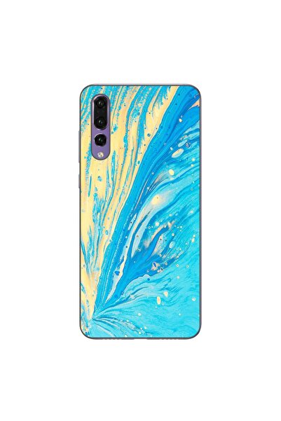 OEM Husa compatibila cu Huawei P20 Pro Silicon Gel Tpu Model Aqua Bloom