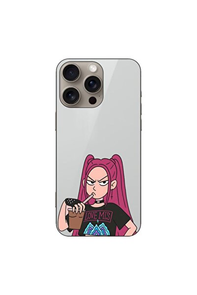 OEM Husa compatibila cu Apple iPhone 16 Pro Max Tpu Model KPop Demon Hunters ...