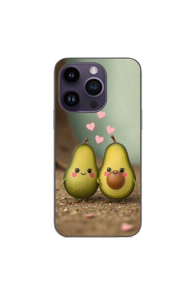 OEM Θήκη συμβατή με Apple iPhone 15 Pro από σιλικόνη gel TPU με σχέδιο Kawaii...