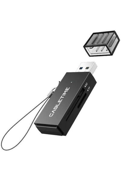 Cabletime Αναγνώστης καρτών USB 3.0 για /S/D/ /m/i/c/r/o/S/D/ / / / / Κωδικός...
