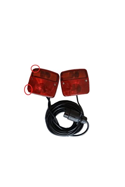 REALPARTS Kit magnetic remorca auto BestAutoVest cu lampi de 105x95x52mm, cab...