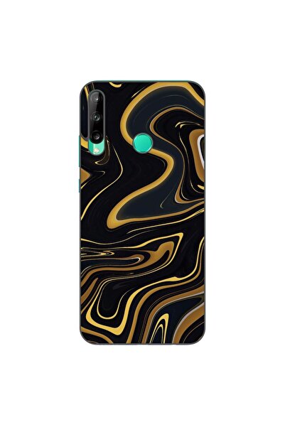 OEM Husa compatibila cu Huawei P40 Lite E Silicon Gel Tpu Model Acrylic Glow