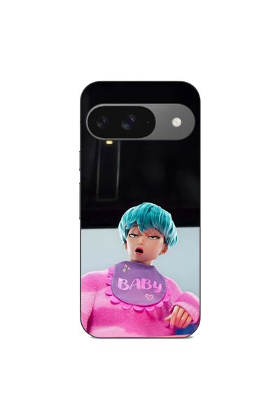 OEM Husa compatibila cu Google Pixel 9 Pro Silicon Gel Tpu Model KPop Demon H...
