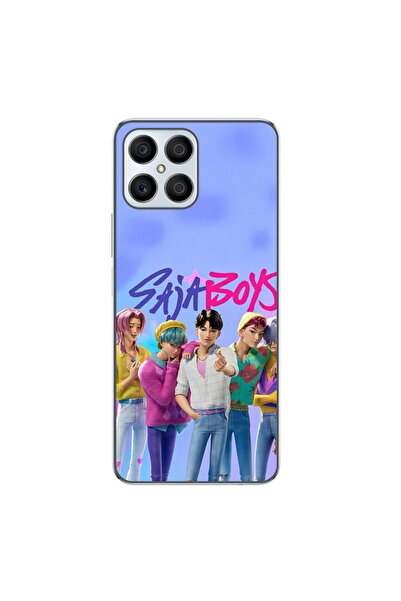 OEM Husa compatibila cu Honor X8 4G Silicon Gel Tpu Model KPop Demon Hunters ...