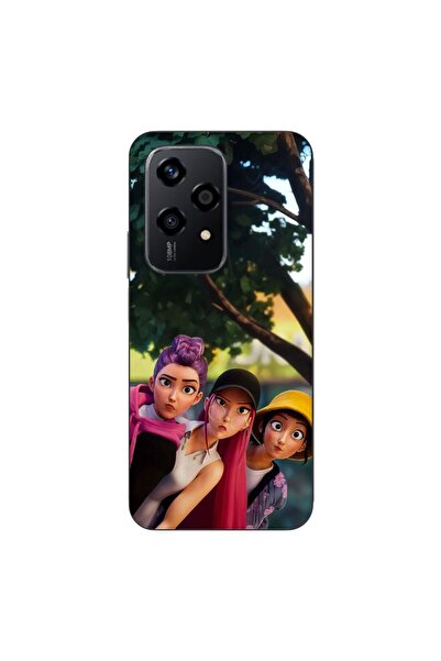 OEM Husa compatibila cu Honor 200 Lite Silicon Gel Tpu Model KPop Demon Hunte...