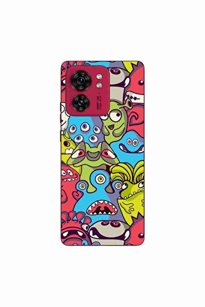 OEM Husa compatibila cu Motorola Edge 40 Silicon Gel Tpu Model Squishi Monsters