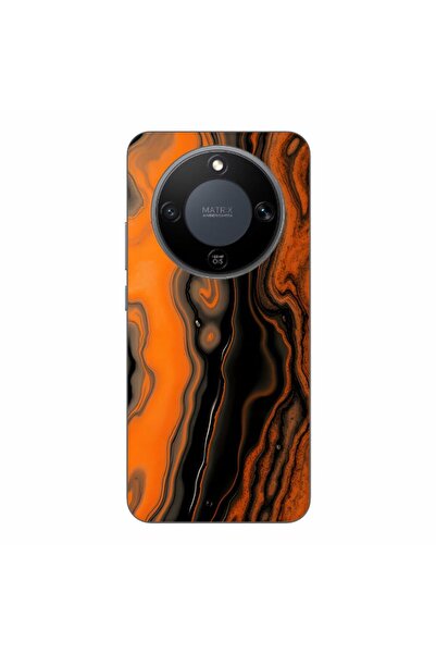 OEM Husa compatibila cu Honor Magic8 Lite Silicon Gel Tpu Model Metallic Lava...