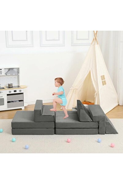 Garvee 8-Piece Modular Sofa Set for Kids – Complete Contemporary Set – High-D...