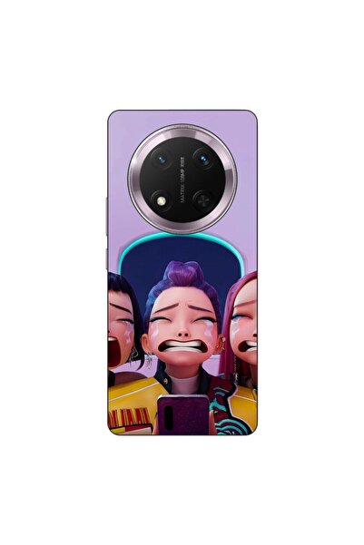 OEM Husa compatibila cu Honor Magic7 Lite Silicon Gel Tpu Model KPop Demon Hu...