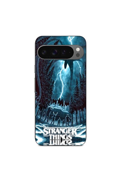 OEM Θήκη συμβατή με Google Pixel 9 Pro XL Σιλικόνης Gel TPU Σχέδιο Stranger T...
