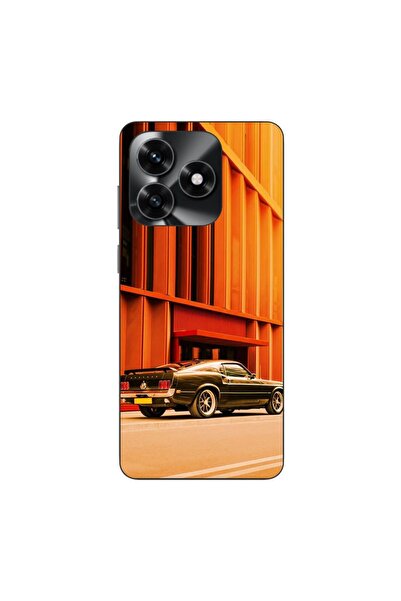 OEM Husa compatibila cu Honor X5c Plus Silicon Gel Tpu Model Mustang Sunset