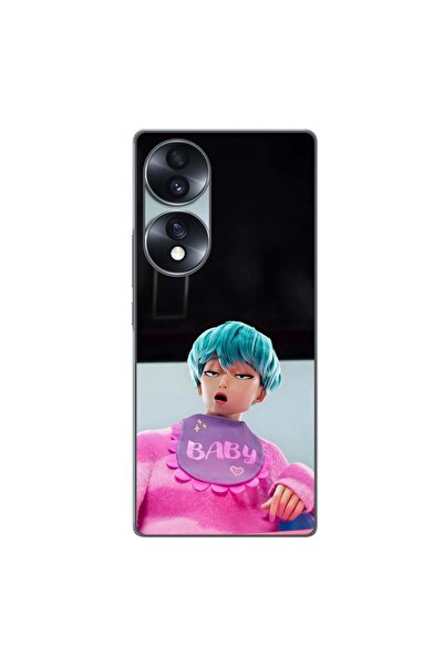 OEM Husa compatibila cu Honor 70 Silicon Gel Tpu Model KPop Demon Hunters Saj...