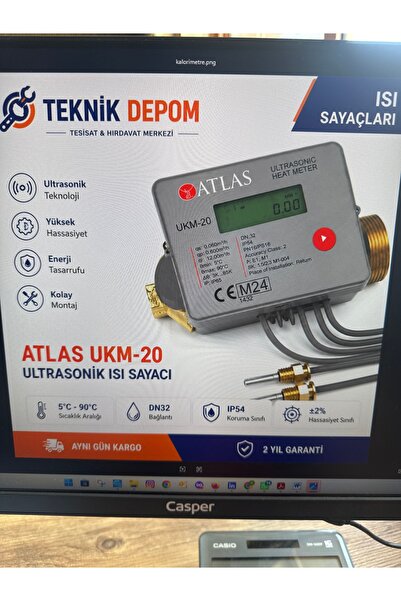 Atlas UKM 20 Ultrasonik Kalorimetre
