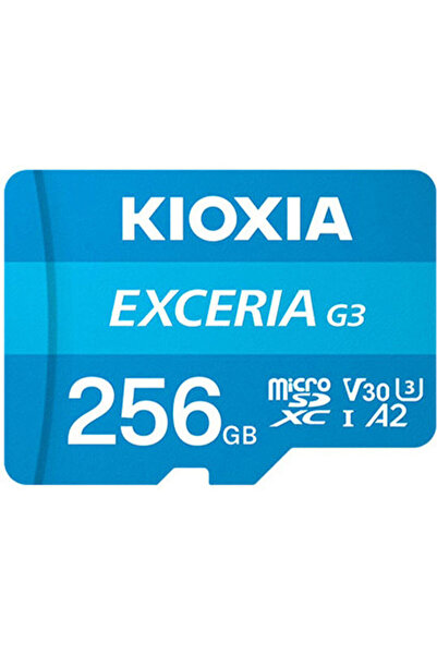Kioxia microSDXC 256GB U3 V30 A2 UHS-I 160MB/s με Αντάπτορα